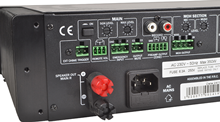1 to 2 Zone Mixer Amplifier with Media Player Bluetooth 2 x 160W 4 Ohms